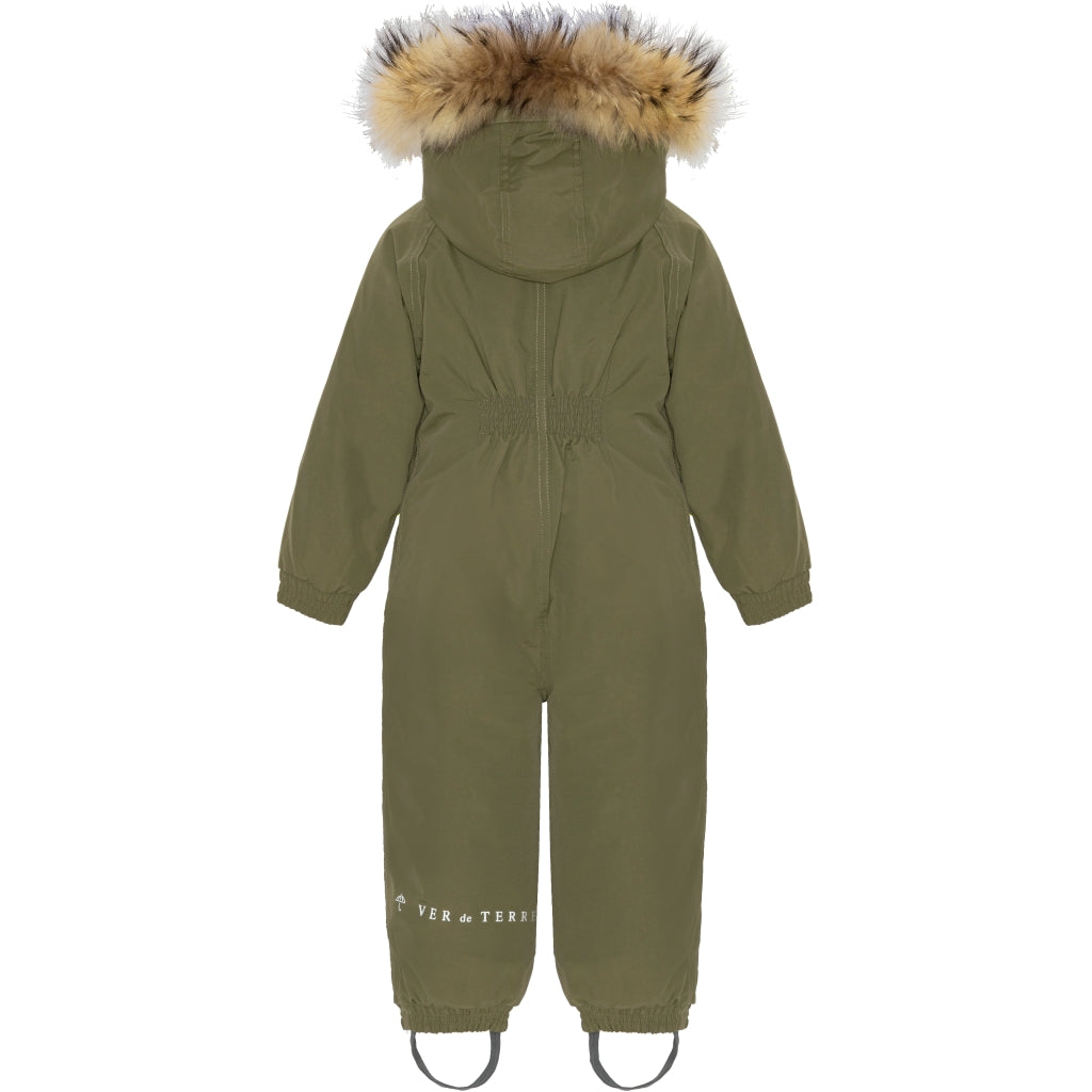 VER de TERRE Flyverdragt med pels Flyverdragt med pels 871 Dark olive