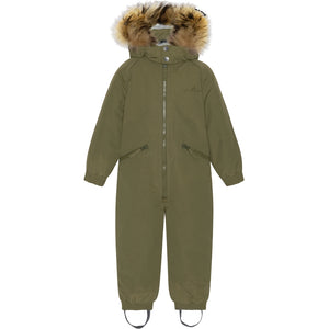 VER de TERRE Flyverdragt med pels Flyverdragt med pels 871 Dark olive