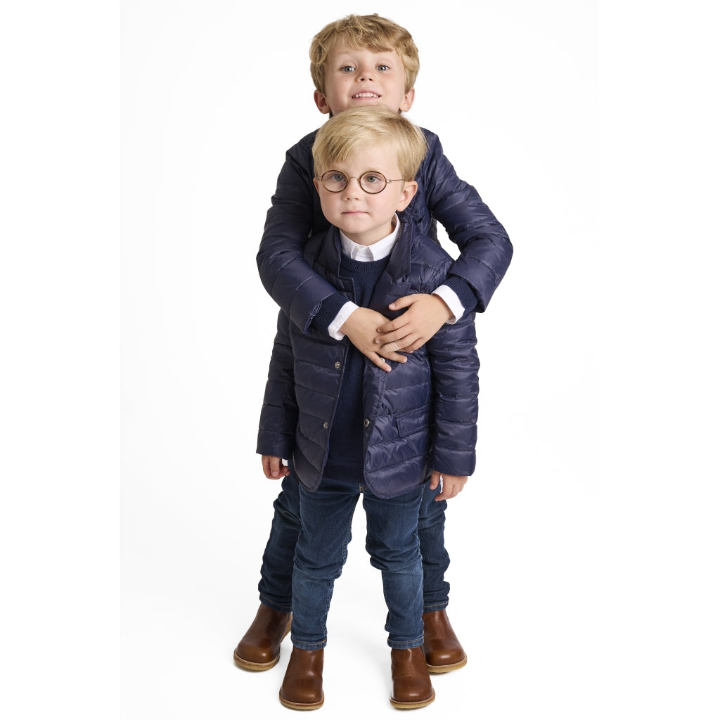 VER de TERRE Forårs dunblazer Dunjakke 600 Navy