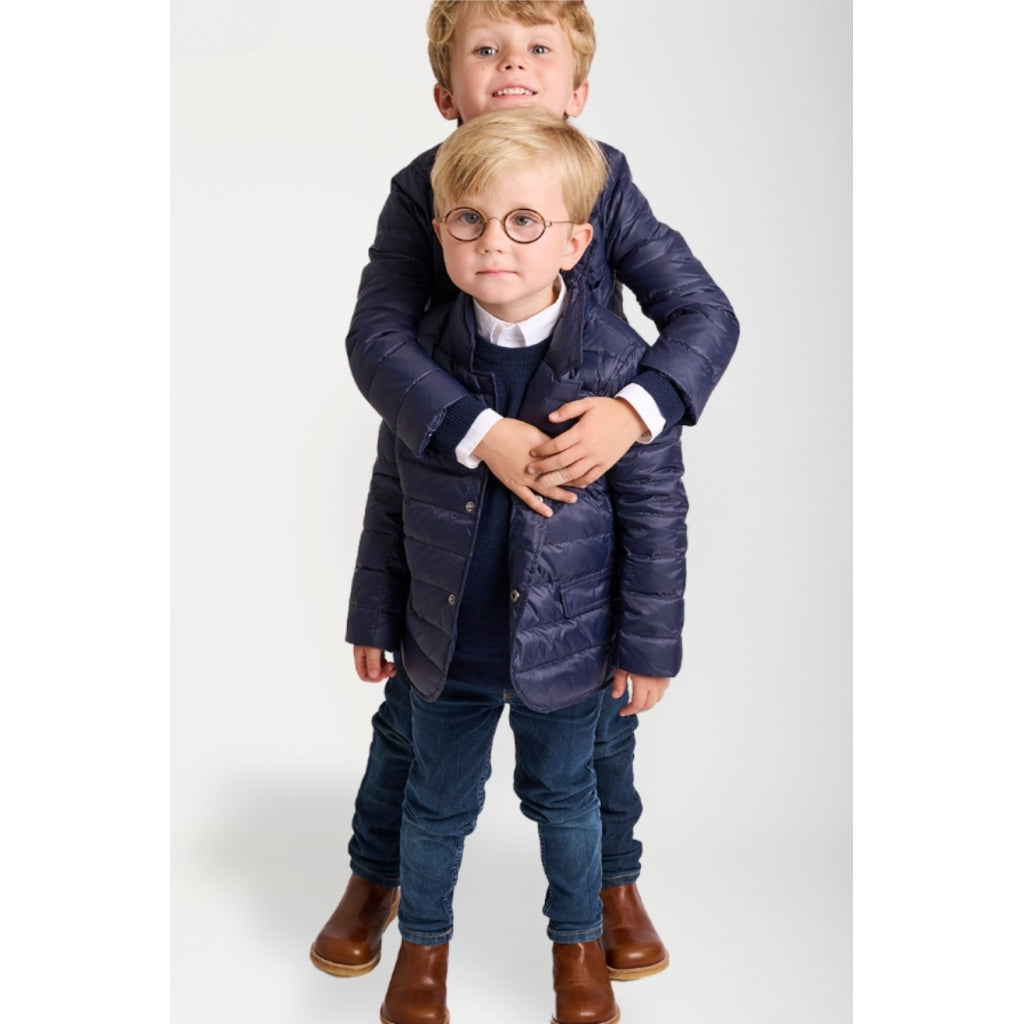 VER de TERRE Forårs dunblazer Dunjakke 600 Navy