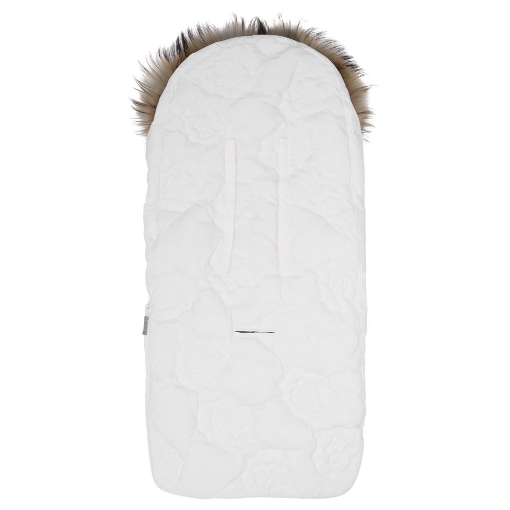 VER de TERRE Kørepose i dun med pels Kørepose med pels 002 Snow