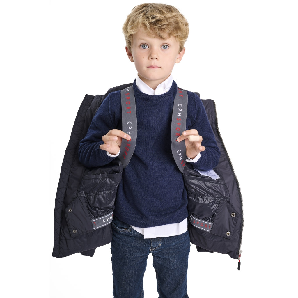 VER de TERRE Mountain ski jakke Dunjakke 600 Navy