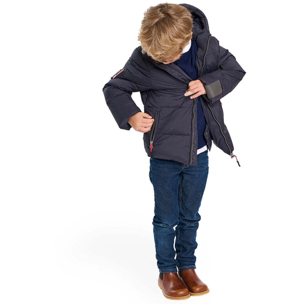 VER de TERRE Mountain ski jakke Dunjakke 601 Navy