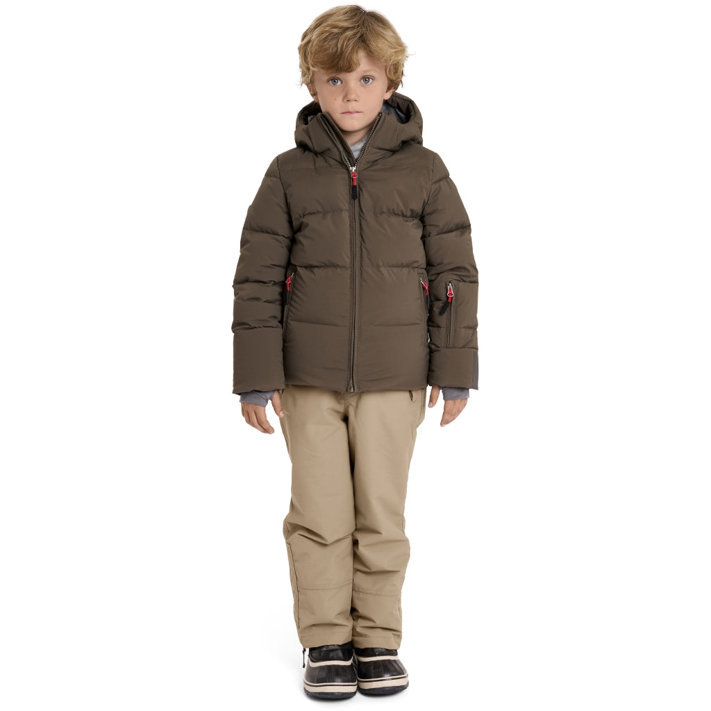 VER de TERRE Mountain ski jakke Dunjakke 875 Crocodile