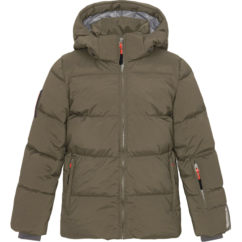 VER de TERRE Mountain ski jakke Dunjakke 875 Crocodile
