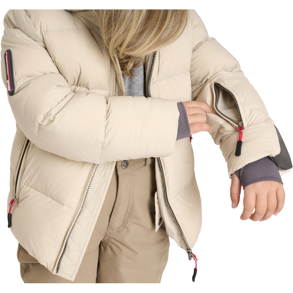 VER de TERRE Mountain ski jakke Dunjakke 981 Oat