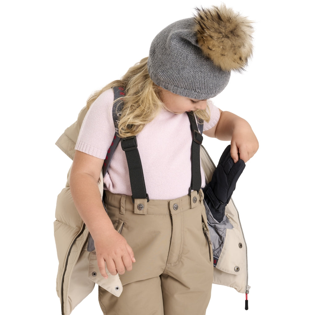 VER de TERRE Mountain ski jakke Dunjakke 981 Oat