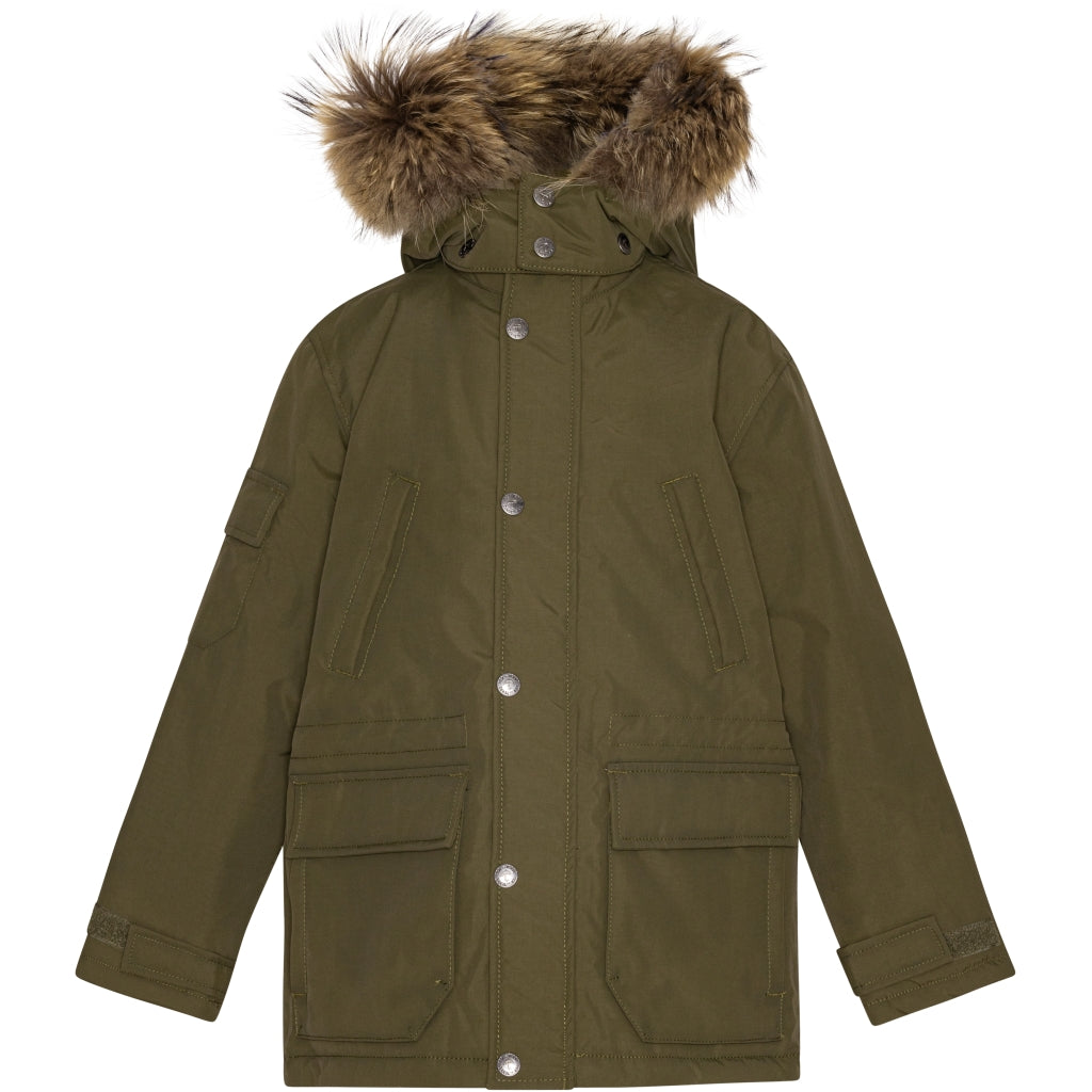 VER de TERRE Nordisk jakke med pels Jakke 871 Dark olive