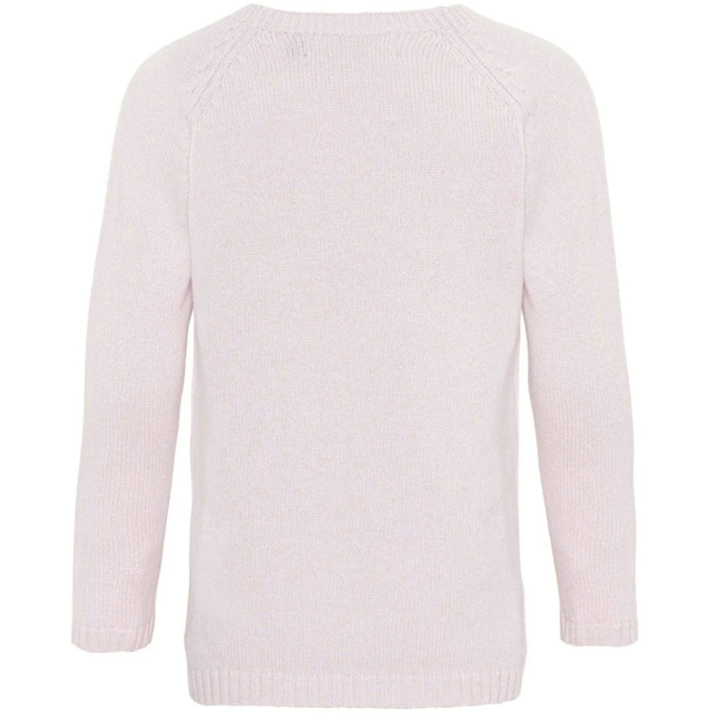 VER de TERRE Pige cashmere sweater Sweater 405 Rose powder