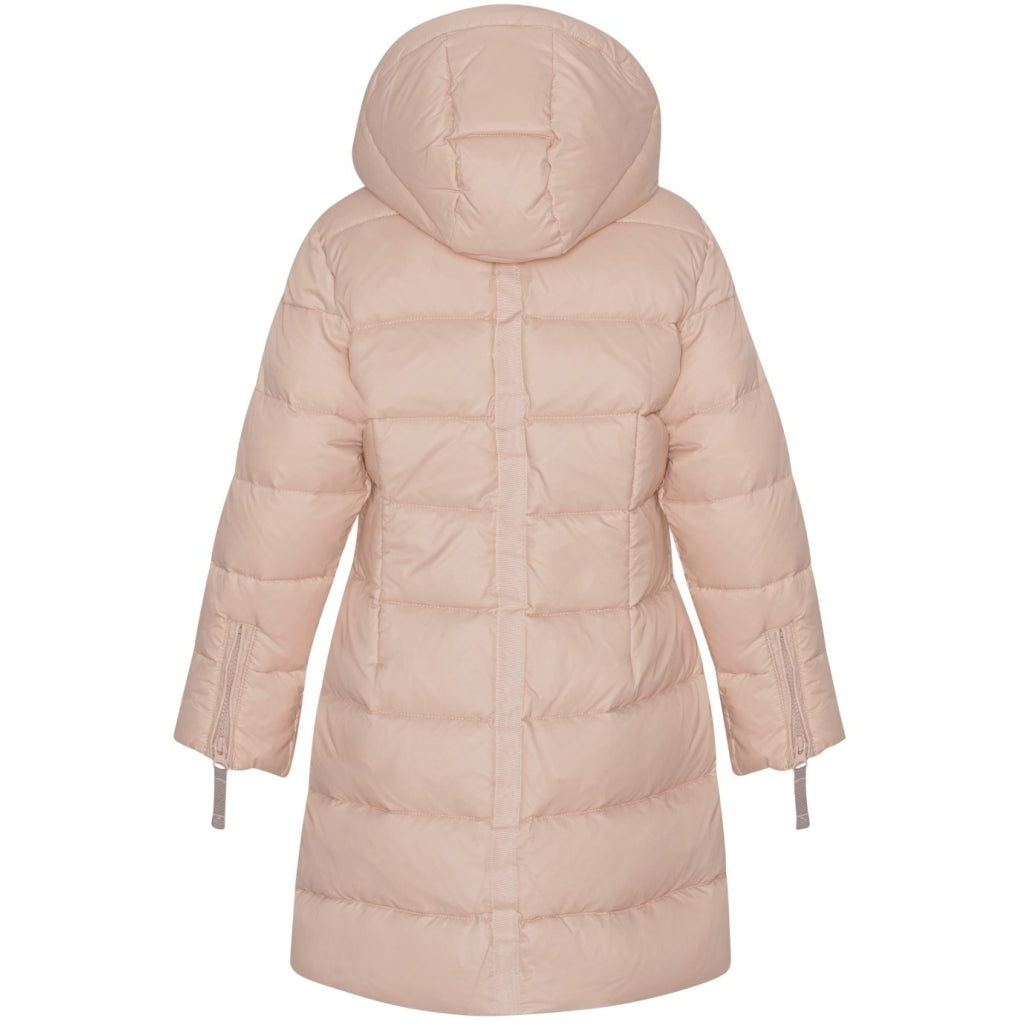 VER de TERRE Pige dunfrakke Dunfrakke 415 Mahogany rose