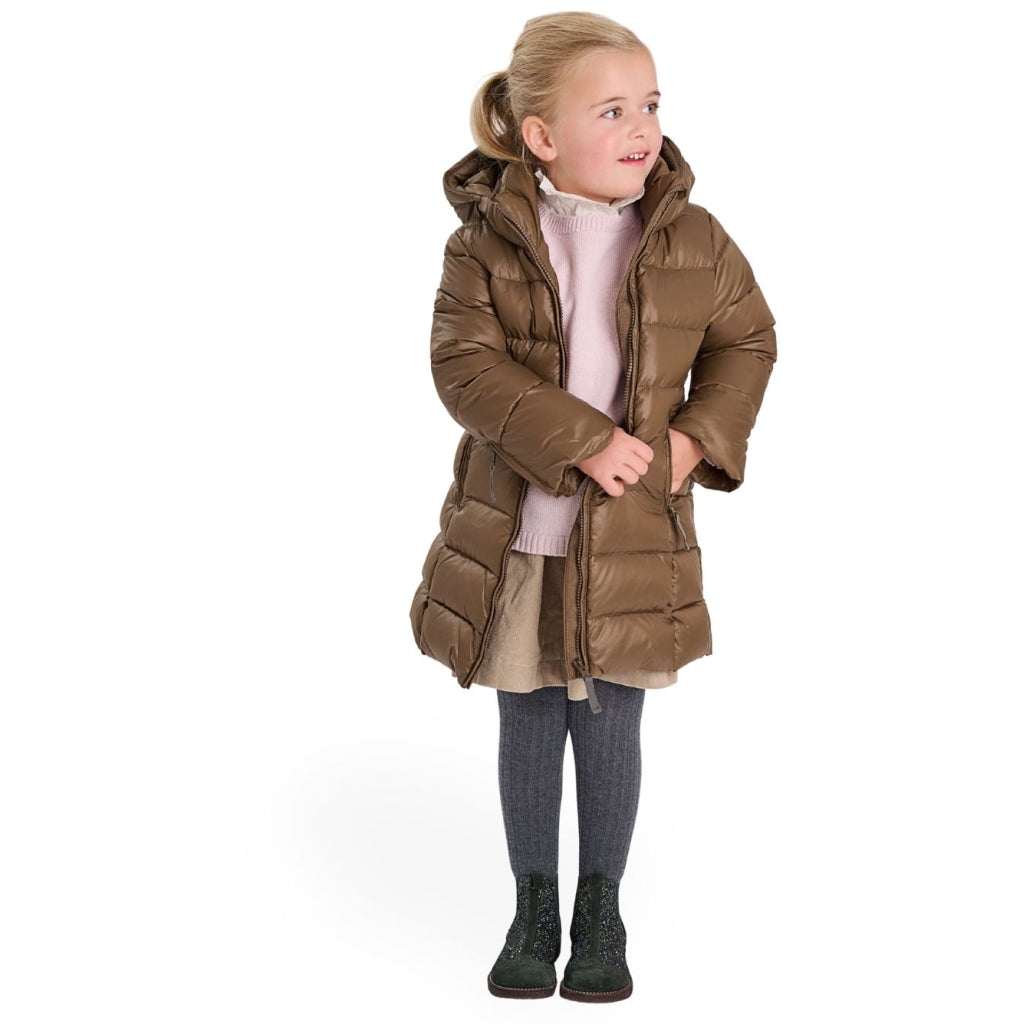 VER de TERRE Pige dunfrakke Dunfrakke 415 Mahogany rose