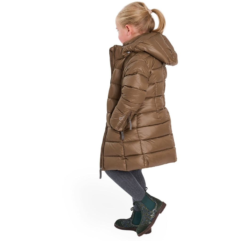 VER de TERRE Pige dunfrakke Dunfrakke 415 Mahogany rose