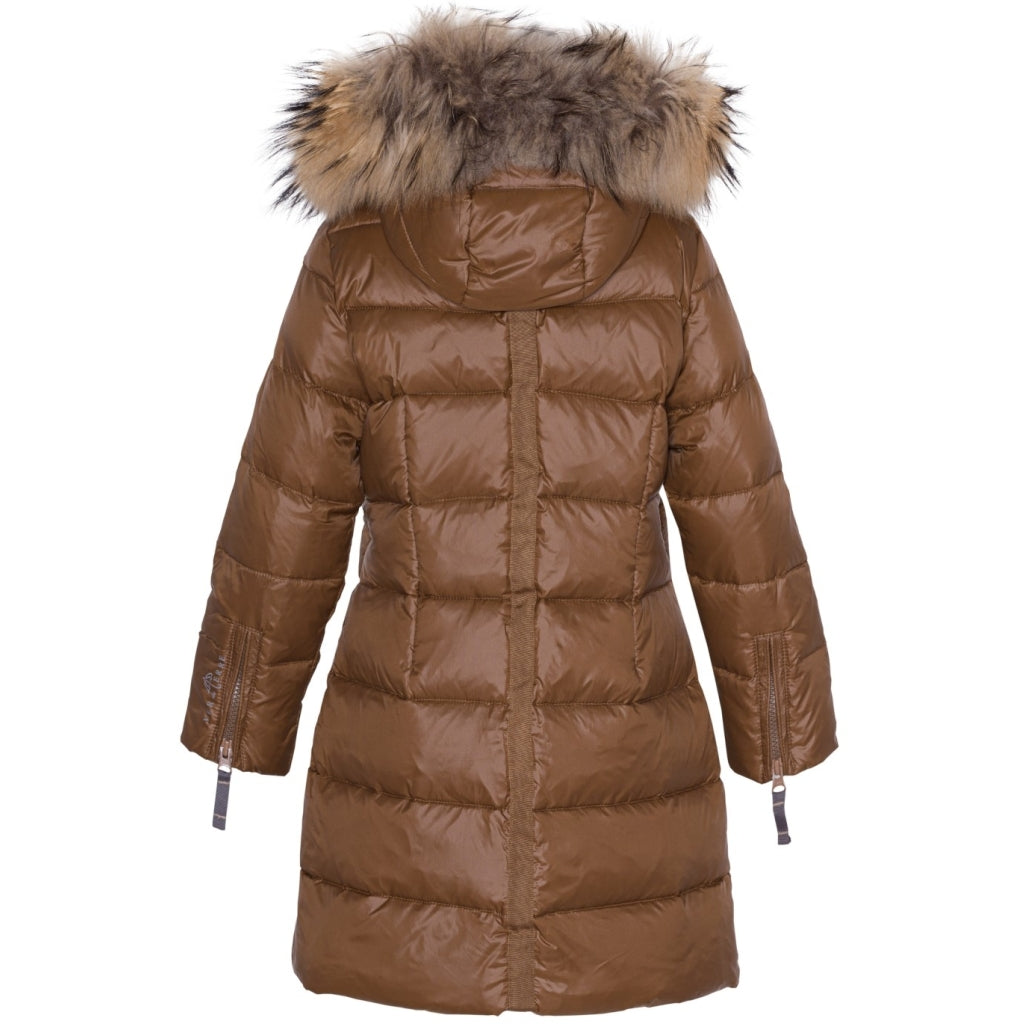 VER de TERRE Pige dunfrakke med pels Dunfrakke med pels 901 Brownie
