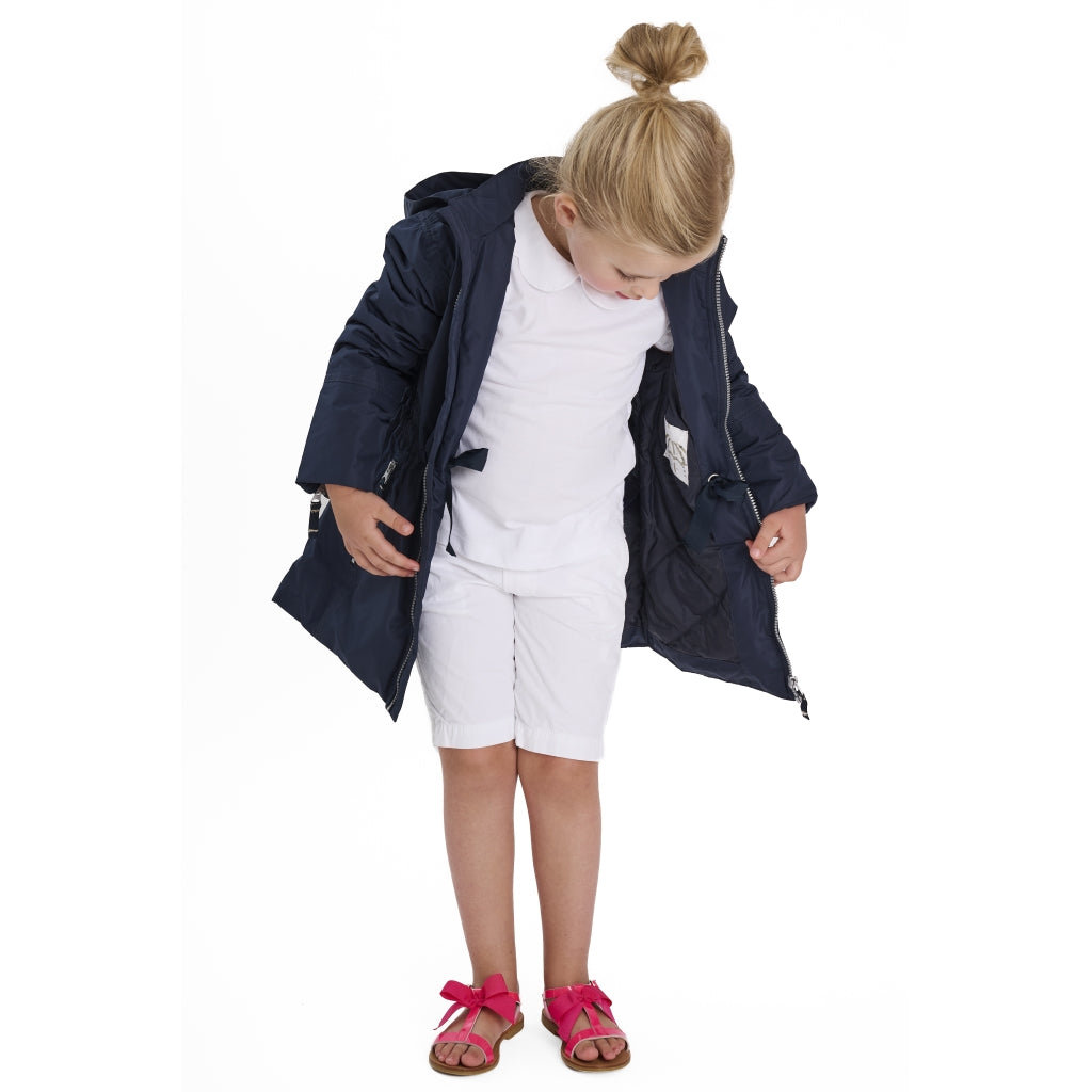 VER de TERRE Pige forårs- & regnfrakke Frakke 099 Black