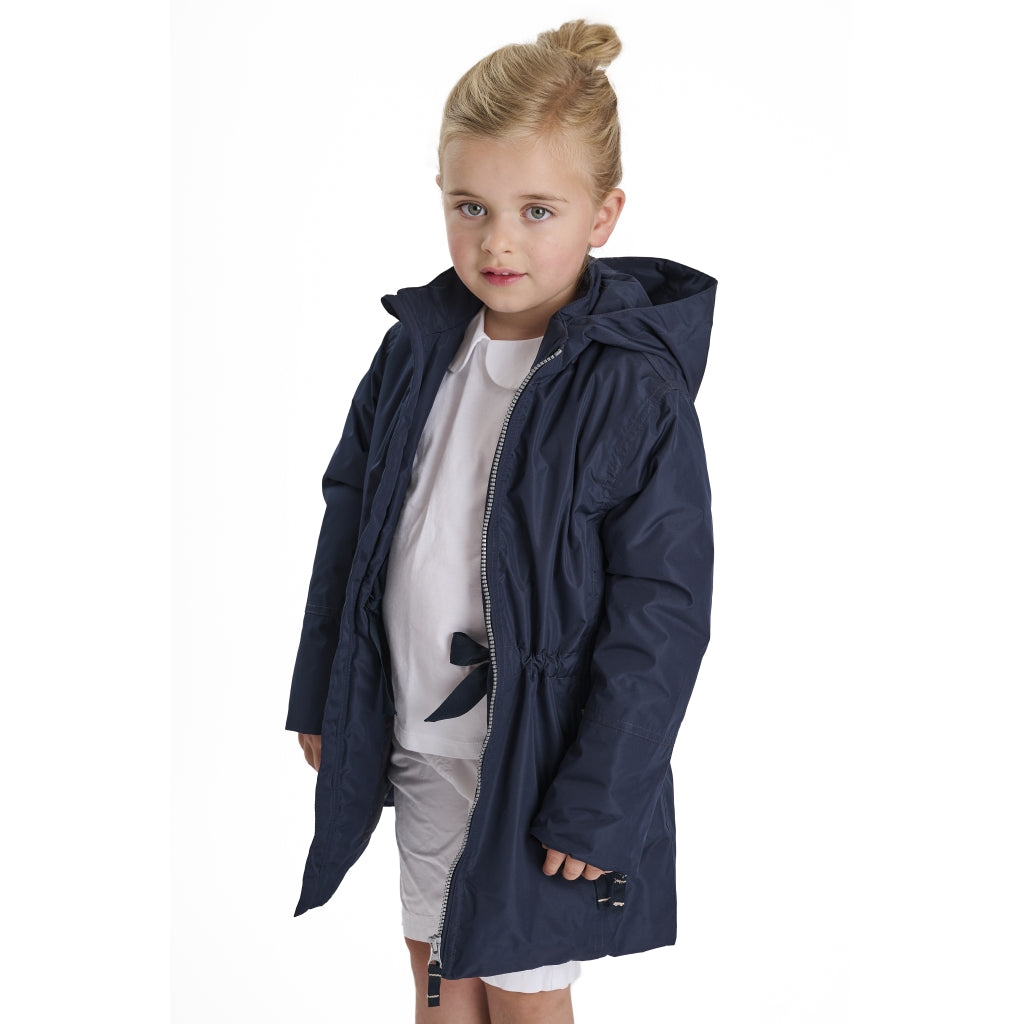 VER de TERRE Pige forårs- & regnfrakke Frakke 099 Black