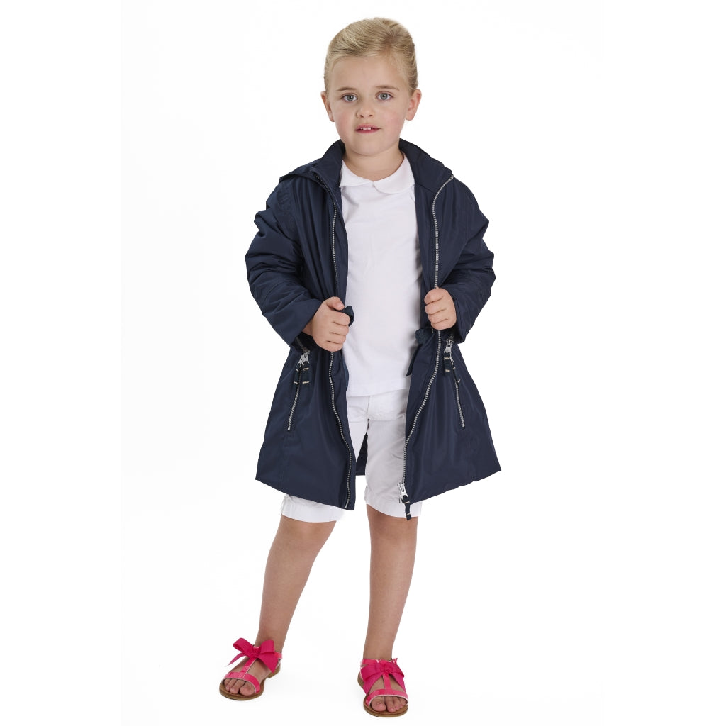 VER de TERRE Pige forårs- & regnfrakke Frakke 600 Navy
