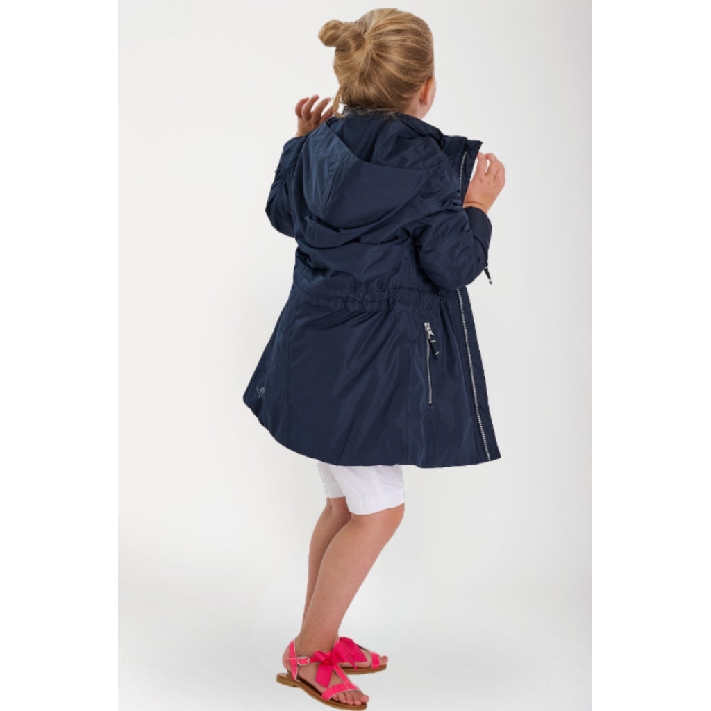 VER de TERRE Pige forårs- & regnfrakke Frakke 600 Navy