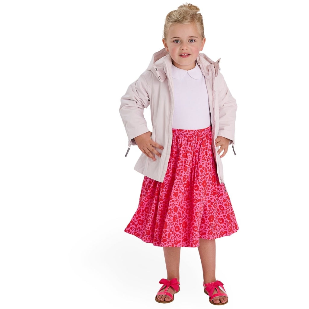 VER de TERRE Pige forårs -og regnjakke Jakke 405 Rose powder