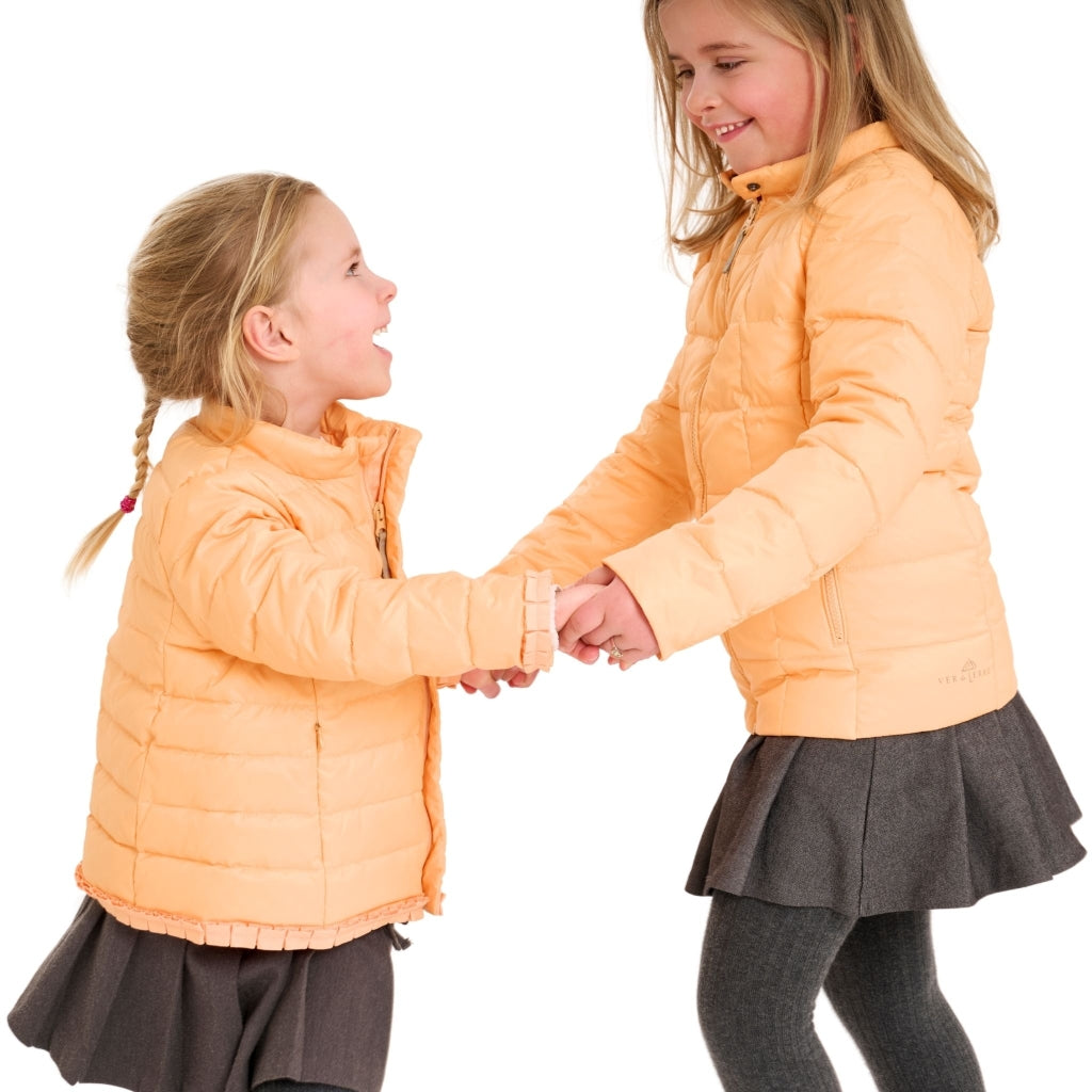 VER de TERRE Pige overgangs dunjakke Jakke 208 Apricot