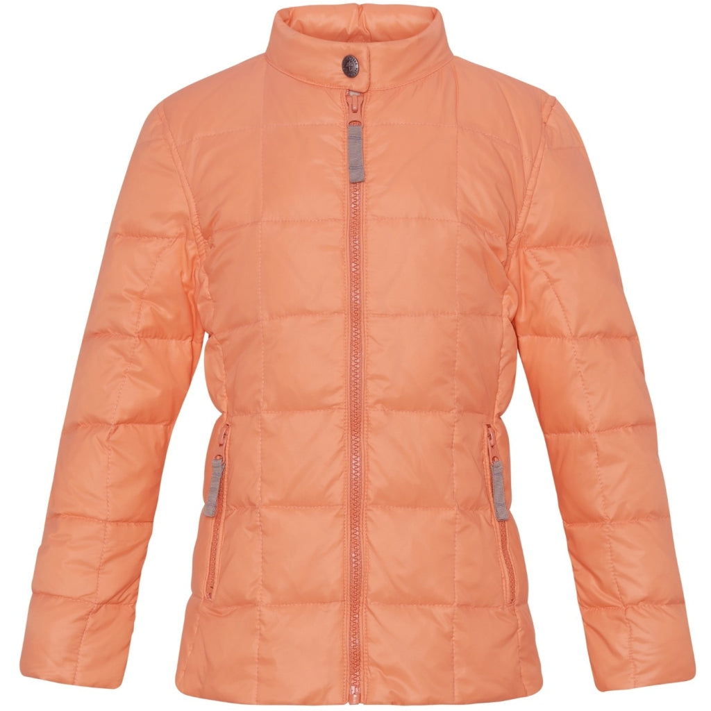 Girls' transitional down jacket Peach