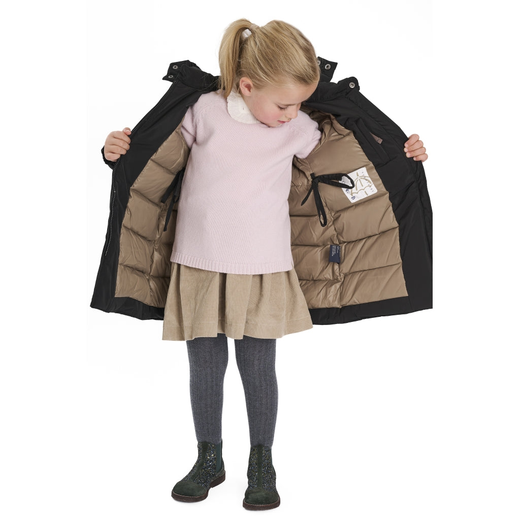 VER de TERRE Pige parkafrakke Frakke 866 Dark moss/grey