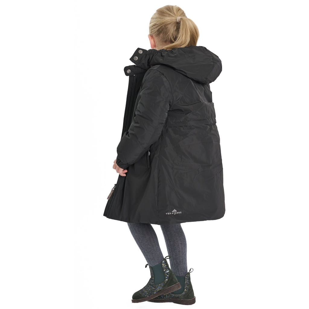 VER de TERRE Pige parkafrakke Frakke 866 Dark moss/grey