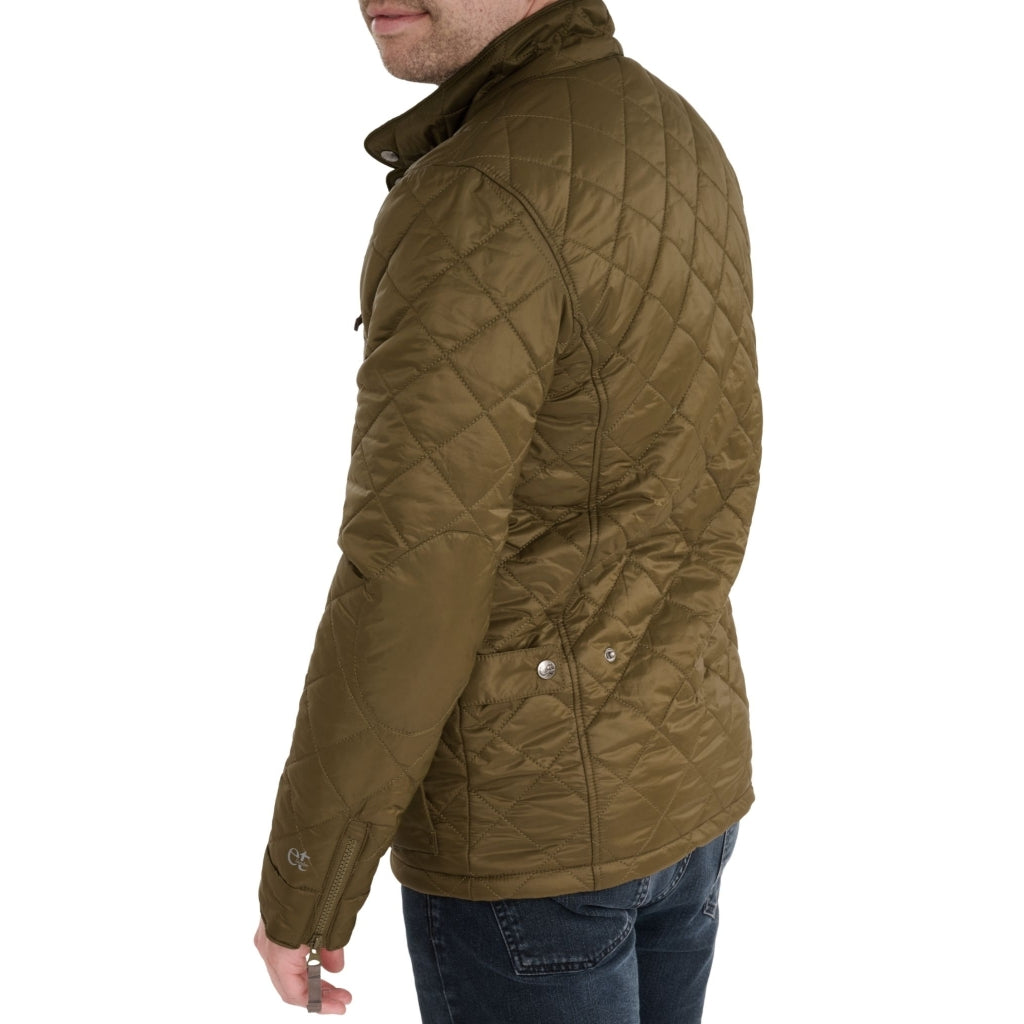 VER de TERRE Quilted herre jakke Jakke 871 Dark olive