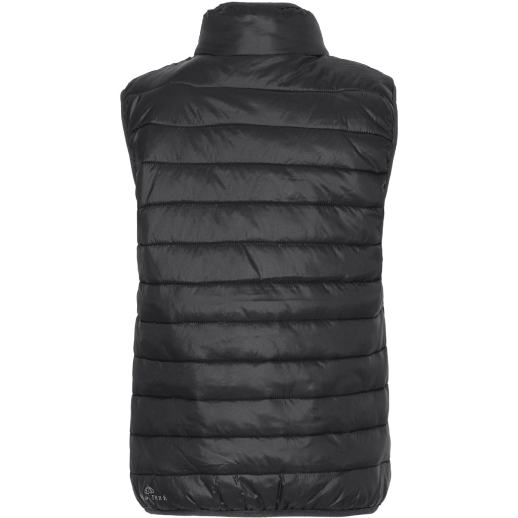 VER de TERRE Quilted vest Vest 099 Black