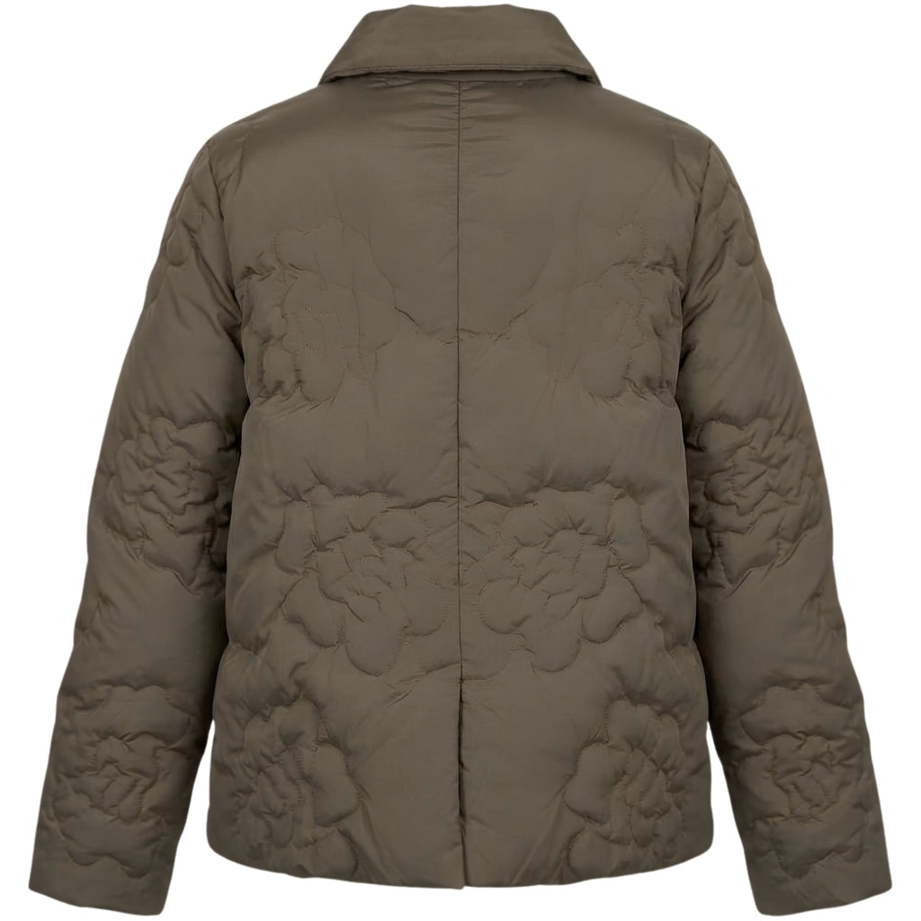VER de TERRE Rose dame dunjakke Dunjakke 875 Crocodile