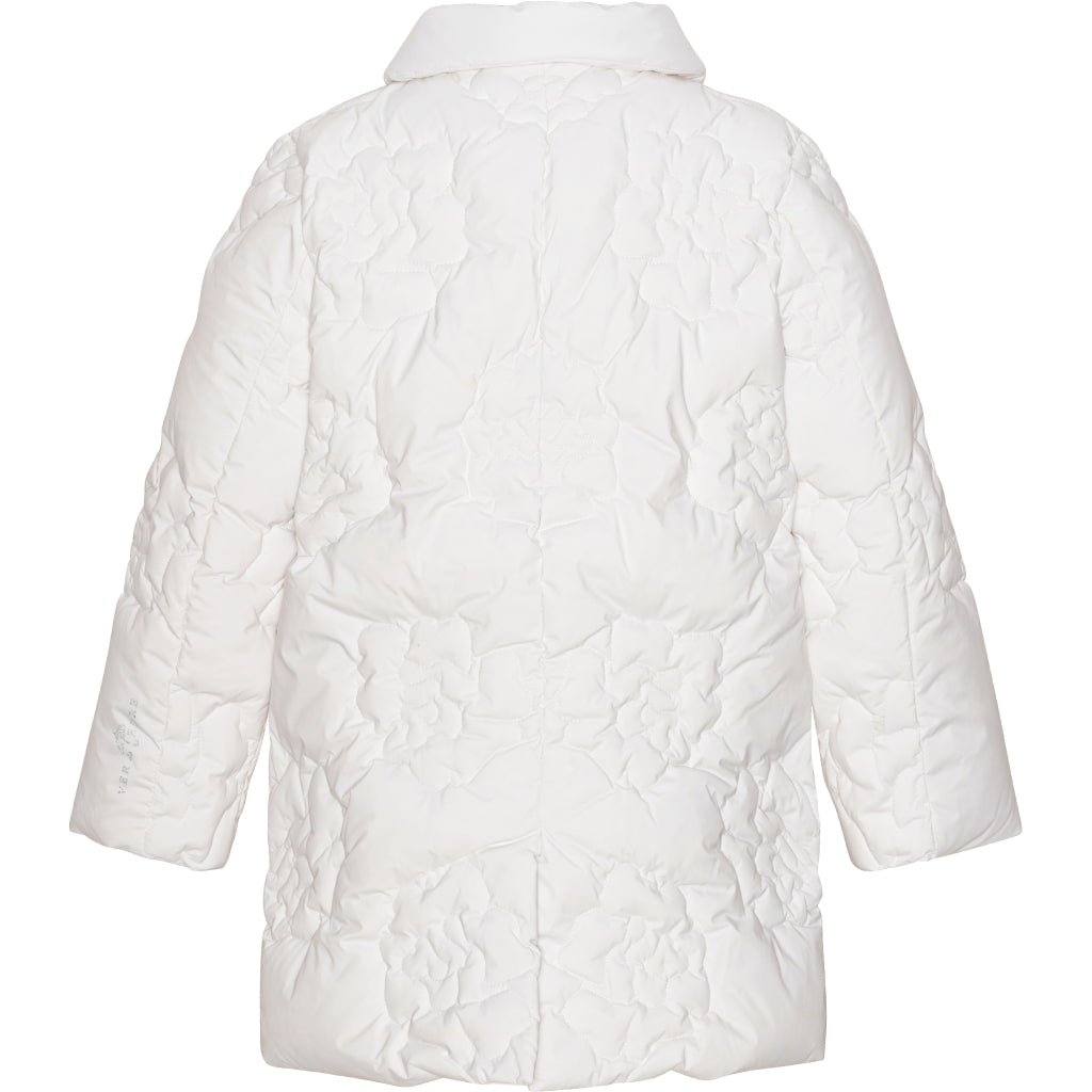 VER de TERRE Rose pige dunfrakke Dunfrakke 002 Snow