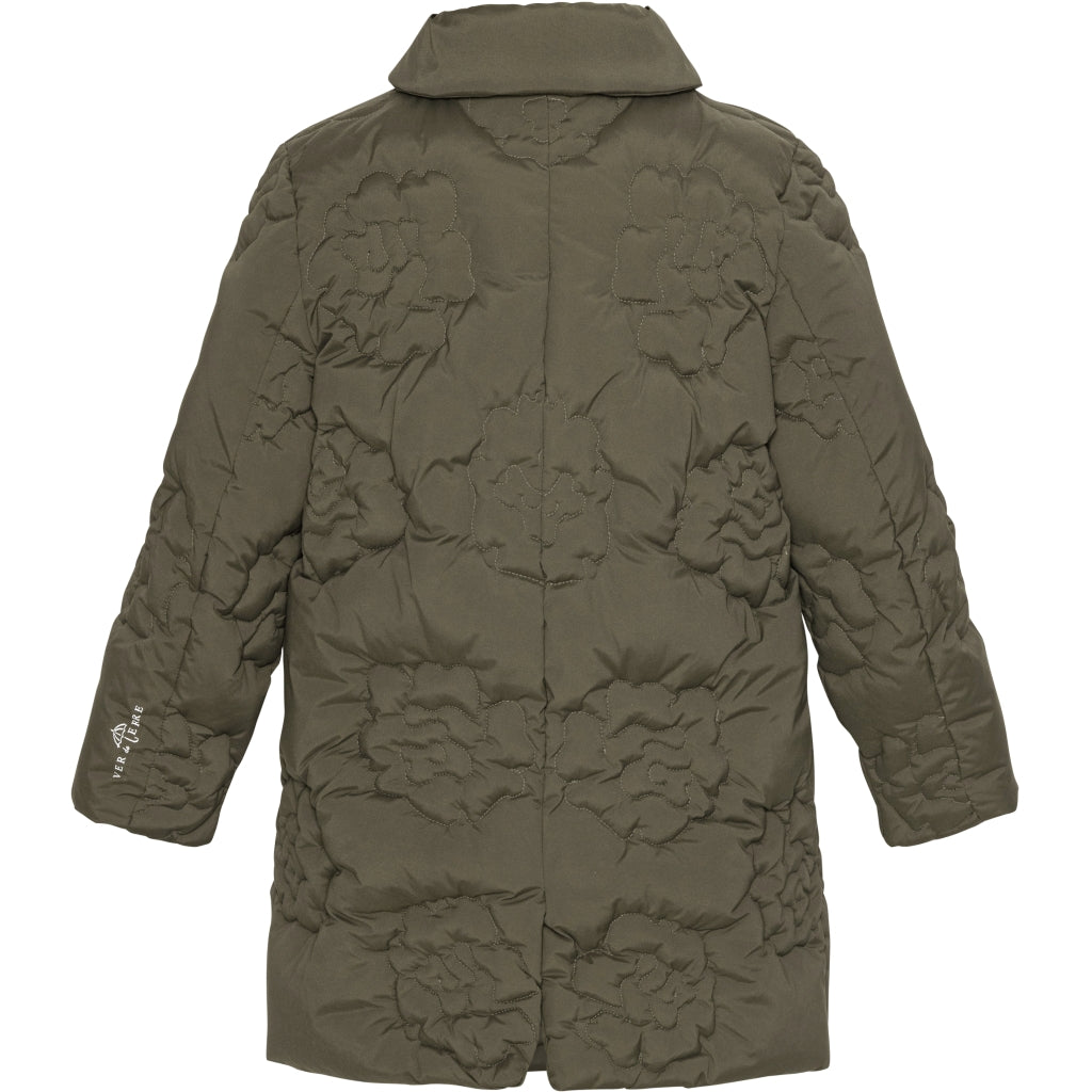 VER de TERRE Rose pige dunfrakke Dunfrakke 875 Crocodile