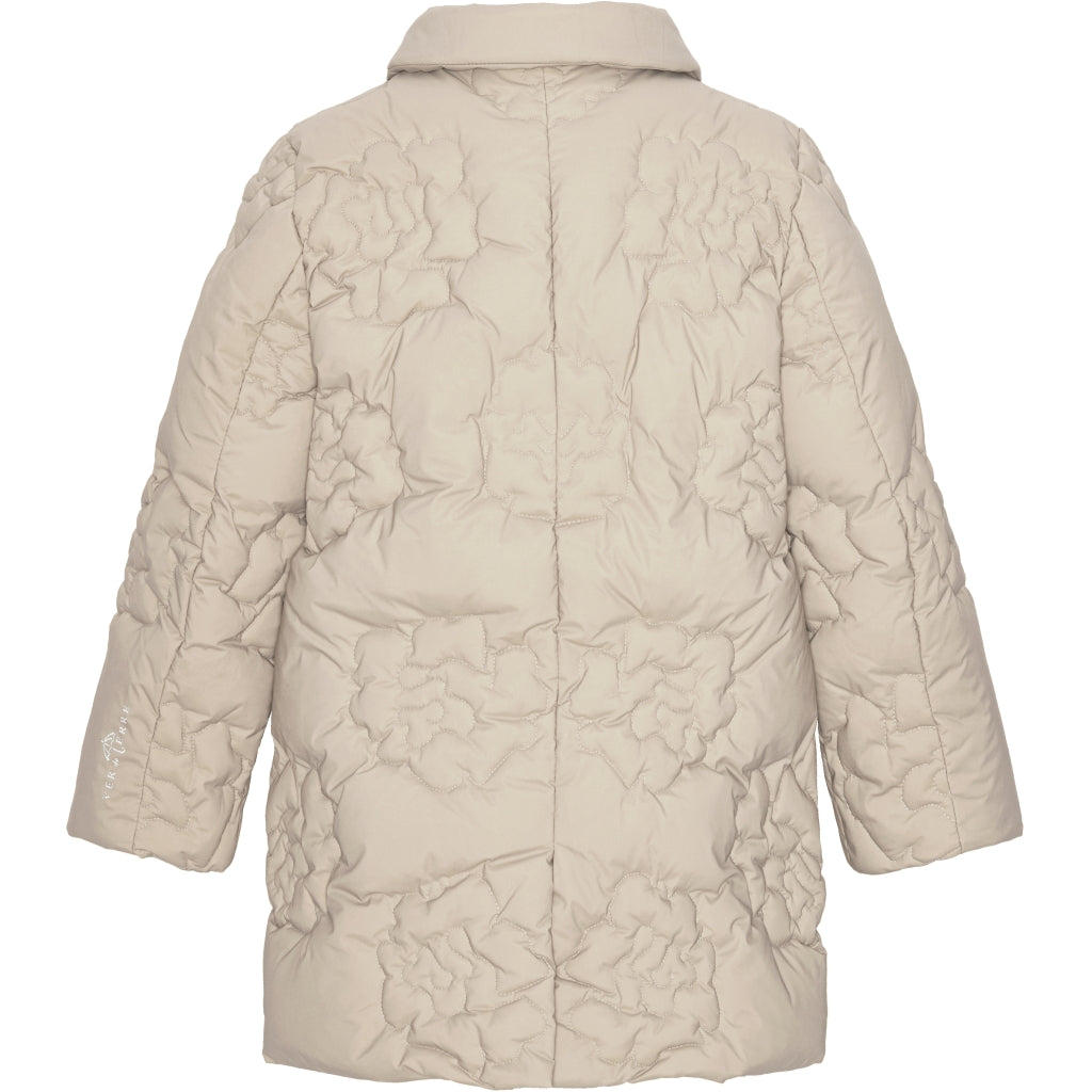 VER de TERRE Rose pige dunfrakke Dunfrakke 981 Oat