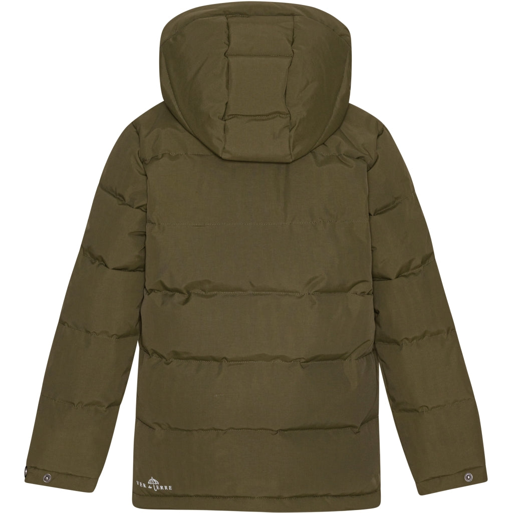 VER de TERRE Vinter dunjakke Dunjakke 871 Dark olive
