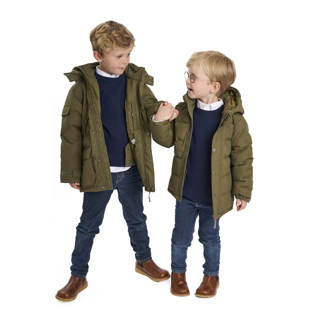 VER de TERRE Vinter dunjakke Dunjakke 871 Dark olive