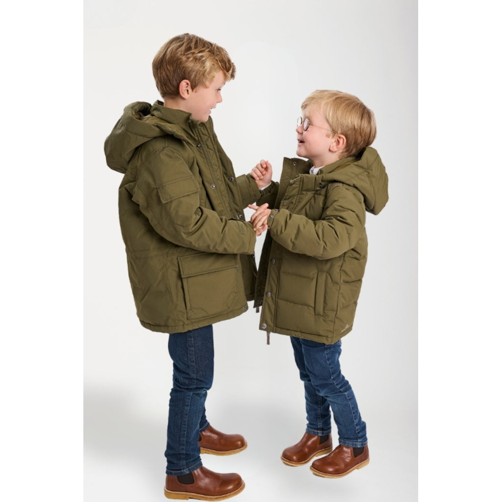VER de TERRE Vinter dunjakke Dunjakke 871 Dark olive