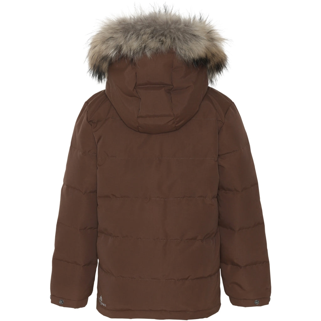 VER de TERRE Vinter dunjakke med pels Jakke 901 Brownie