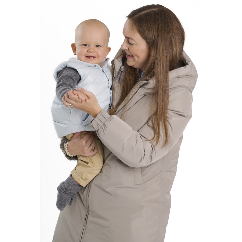 VER de TERRE Dame parkafrakke Frakke 866 Dark moss/grey