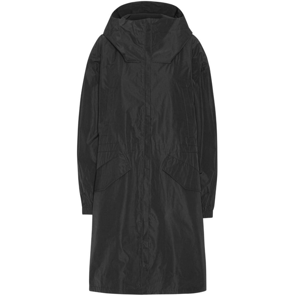 VER de TERRE Womans spring parka Frakke 099 Black