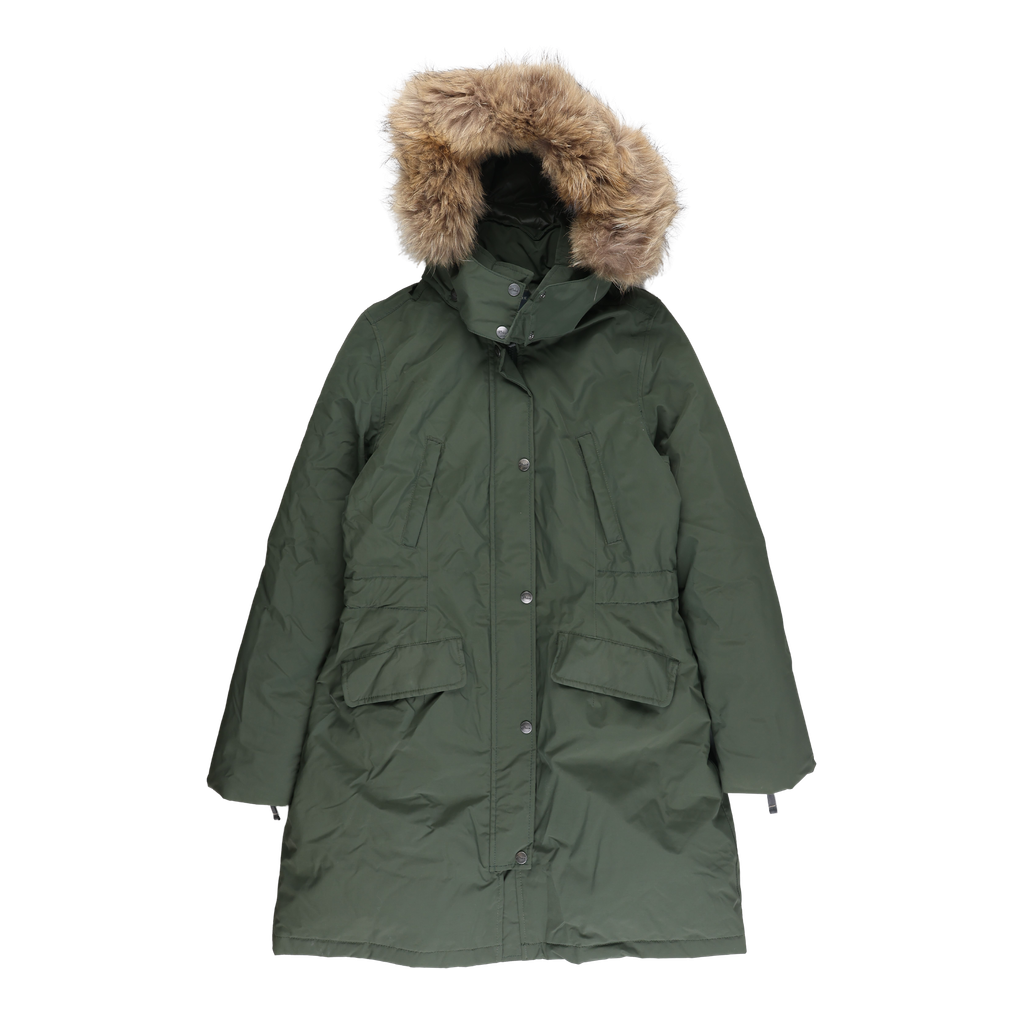 RE-LOVE Women's Arctic Winter Coat with Fur - Caramel