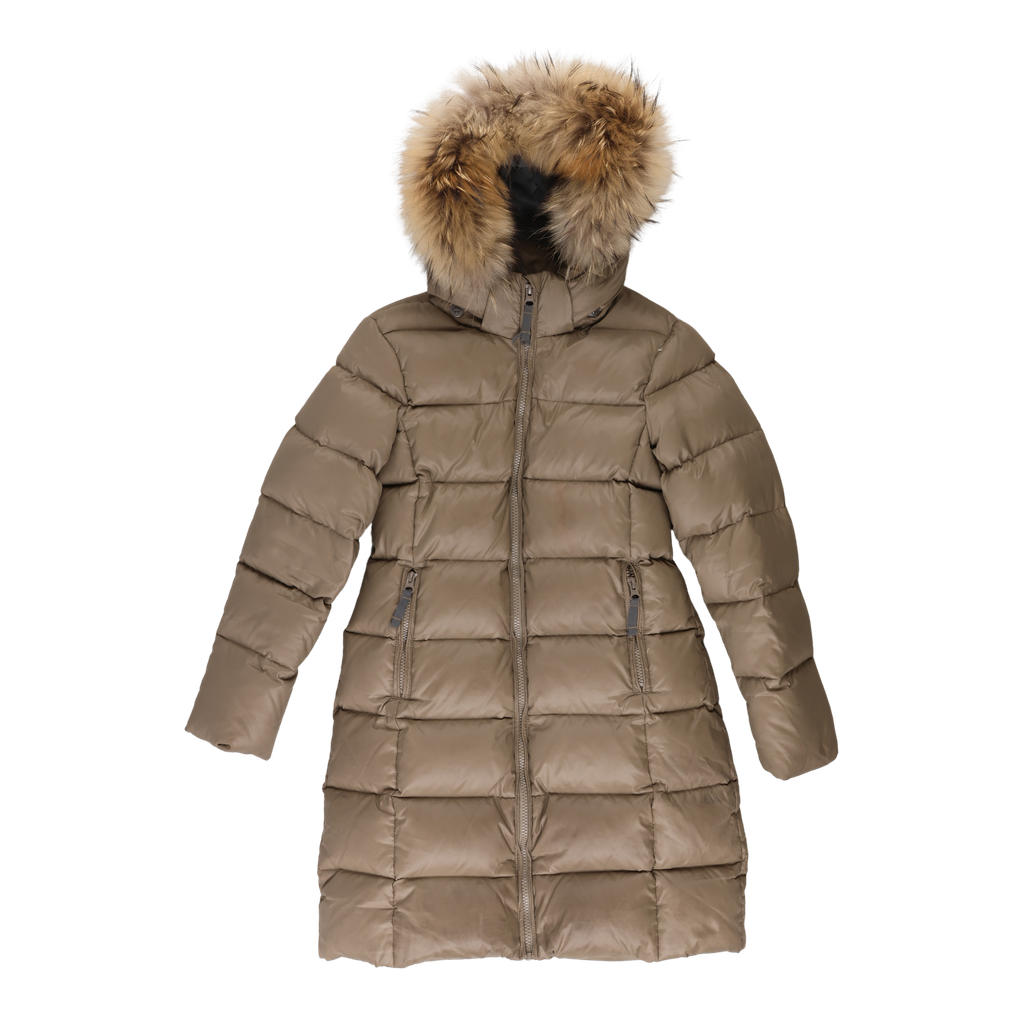 RE-LOVE Girl's down coat with fur