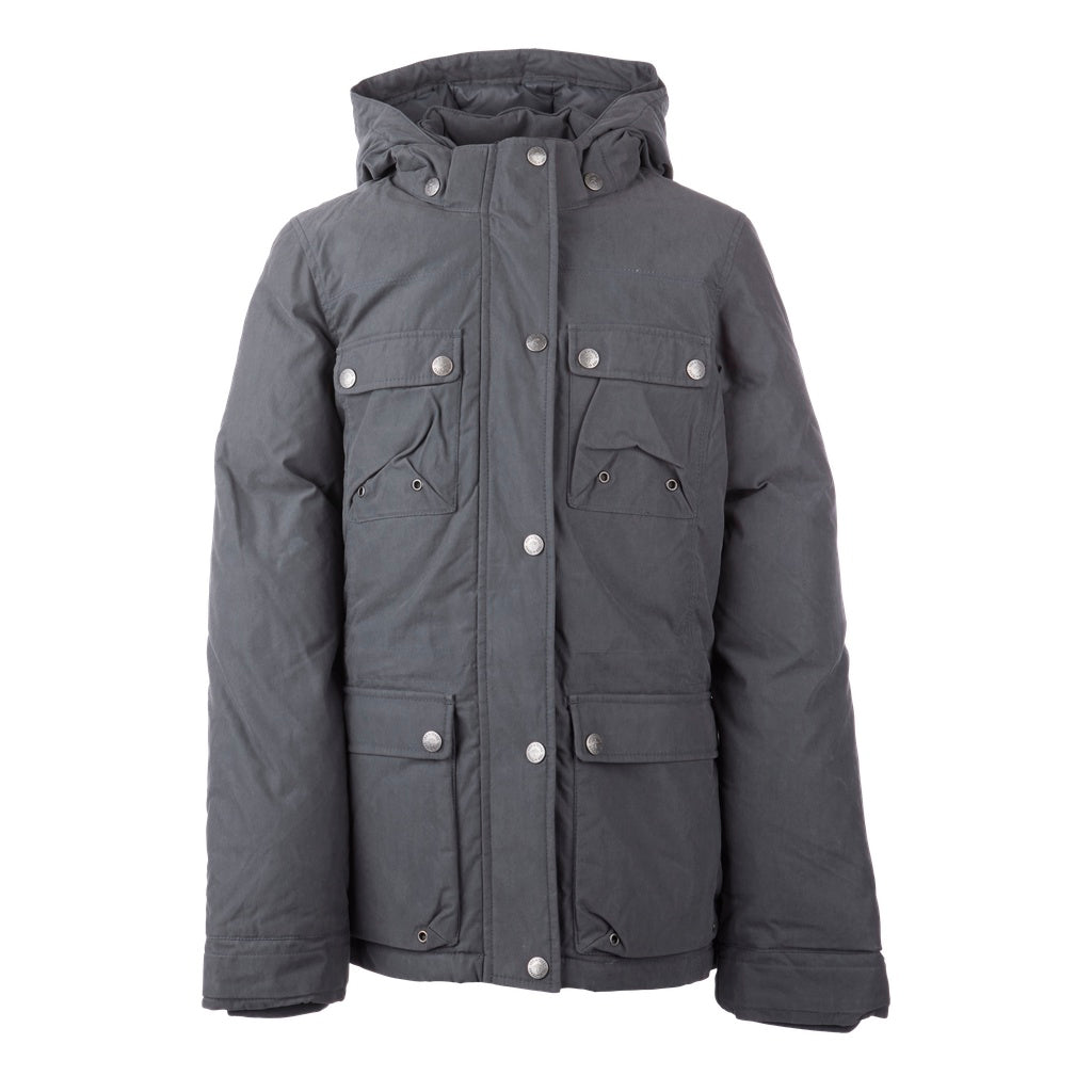 RE-LOVE Winter parka jacket for girls with down filling and removable hood