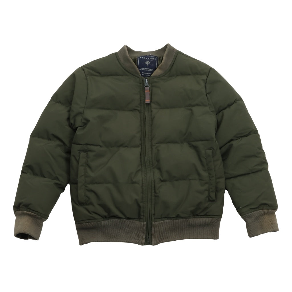 RE-LOVE Bomber jakke - Dark moss
