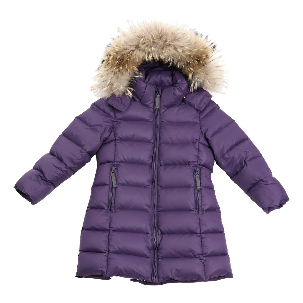 RE-LOVE Girl's down coat with fur