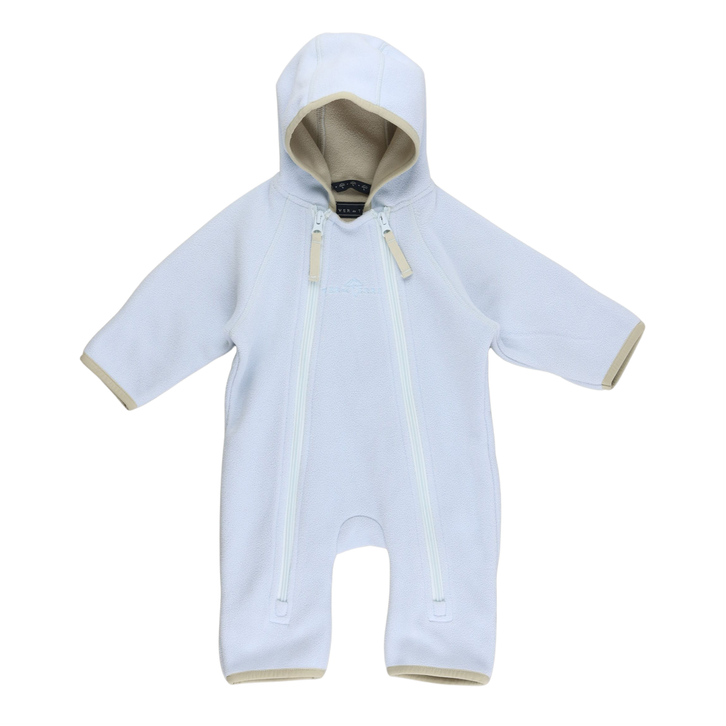 RE-LOVE Baby fleecedragt - Baby blue/kit