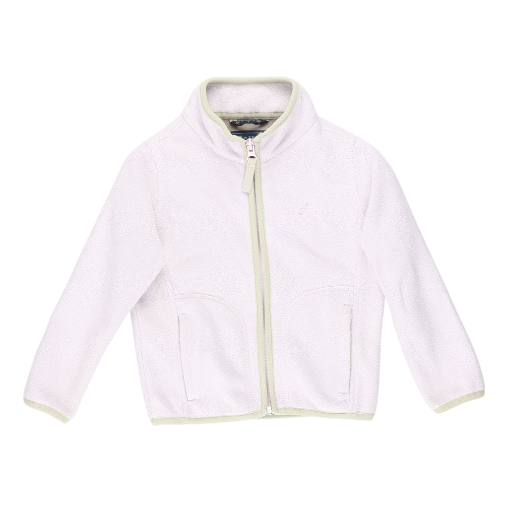 RE-LOVE Pige fleece jakke - Mahogany rose/mocca