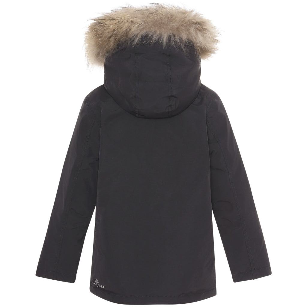 VER de TERRE Arctic åben anorak med pels Jakke 913 Black/caramel