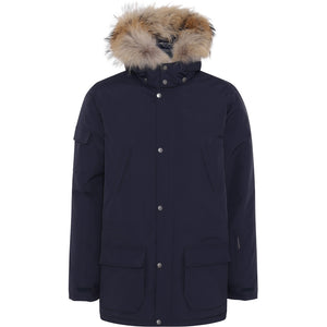 Arctic men's winter jacket with fur Navy - Main Image
