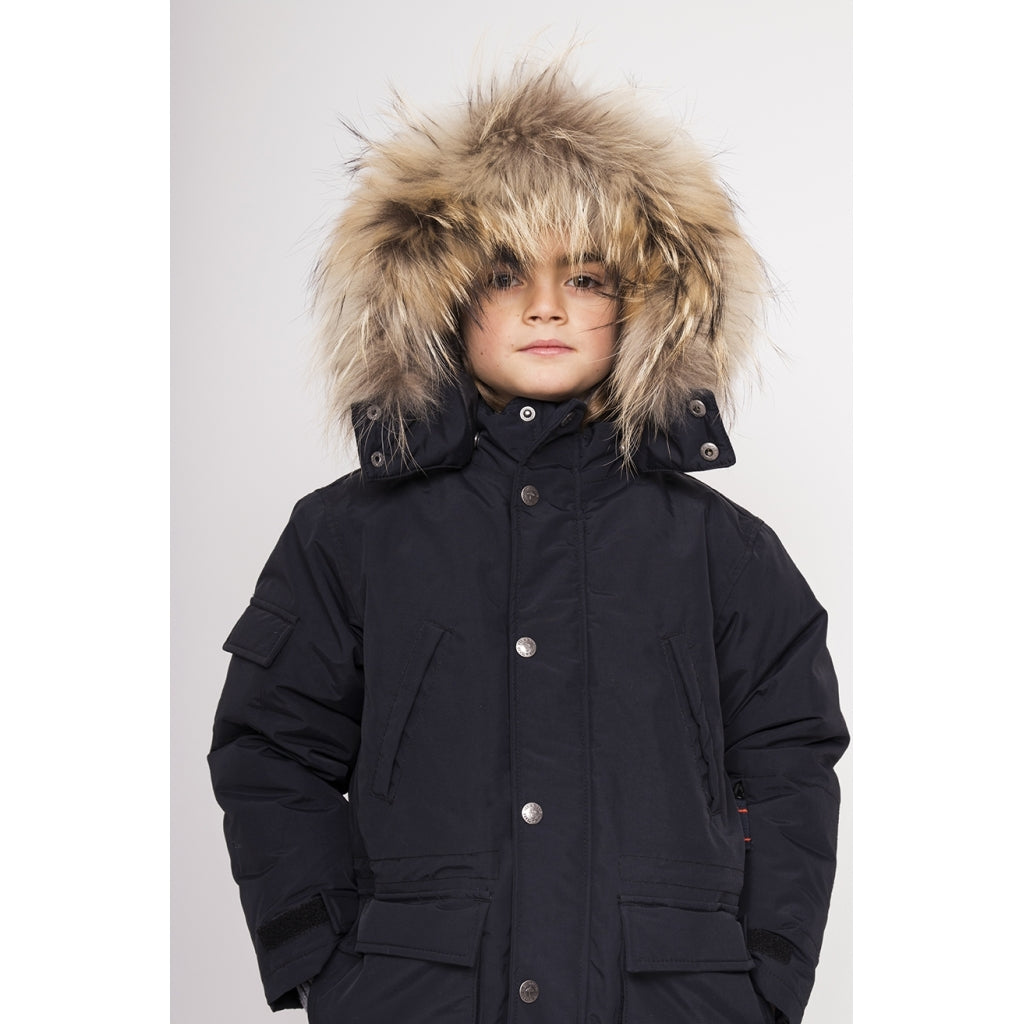 VER de TERRE Arktisk vinterjakke med pels Jakke med pels 099 Black