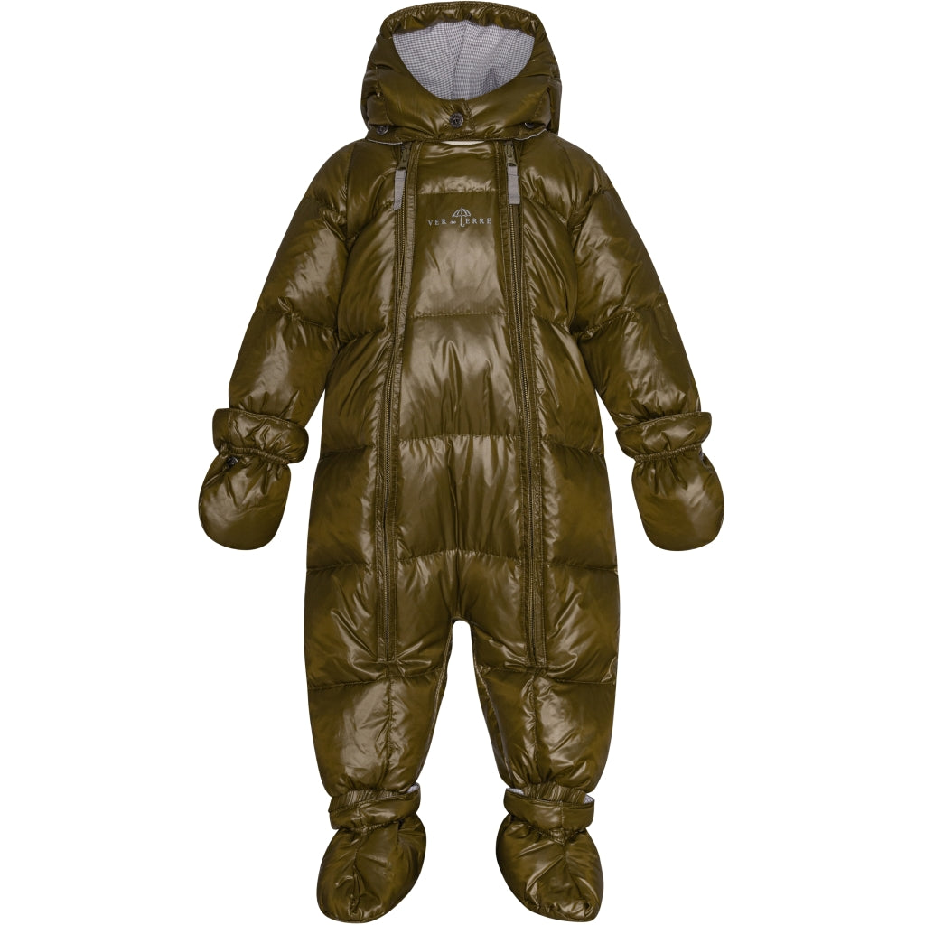 VER de TERRE Baby dunflyverdragt Flyverdragt 871 Dark olive