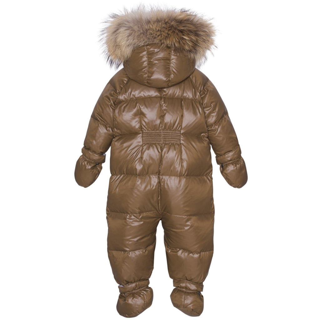 VER de TERRE Baby dunflyverdragt med pels Flyverdragt 903 Kangaroo